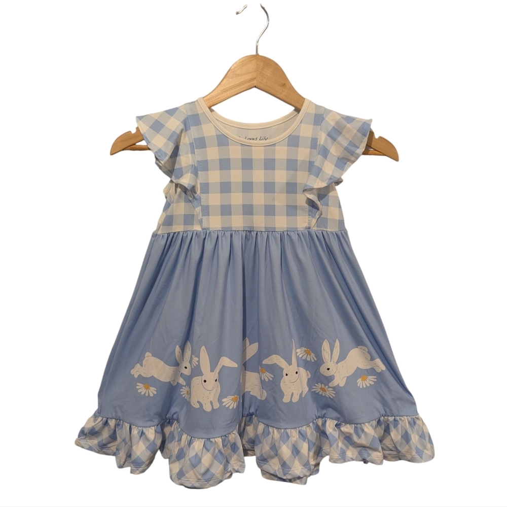 Millie Loves Lily Bunny Design Dress Size 5